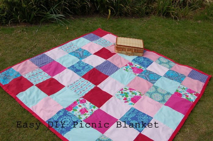 Water resistant DIY Picnic Rug