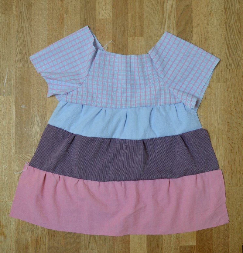toddler dress pattern using refashioned shirts