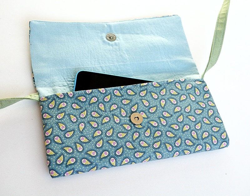 DIY PHONE PURSE BAG/ mini crossbody bag / sewing tutorial