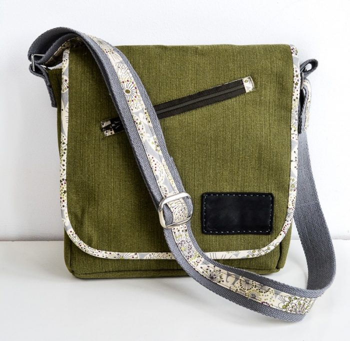 Mens messenger bag discount pattern