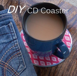 DIY CD Coaster