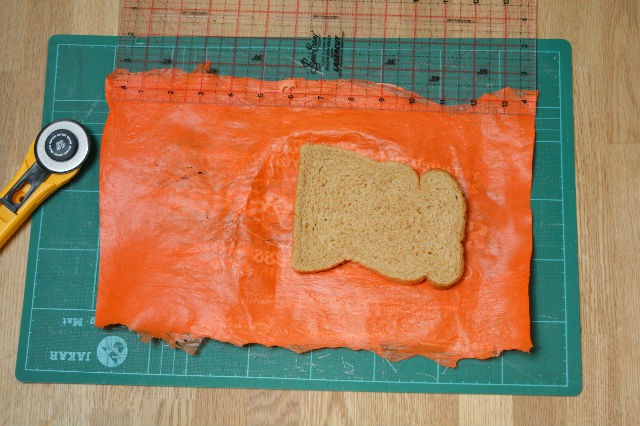 Cut sandwich bag