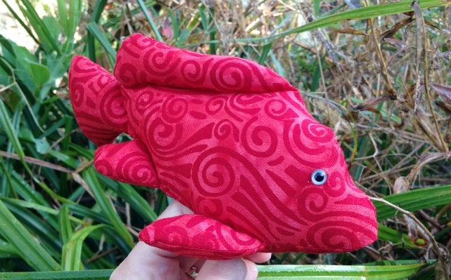 Another little fishy - just bananas over soft toys