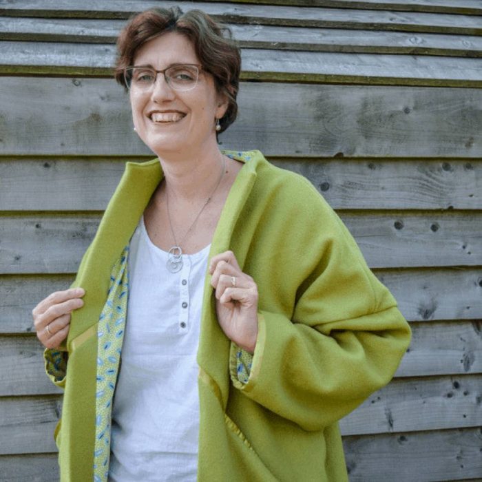 Upcycled Wool Blanket Coat – Sapporo Coat Pattern Review