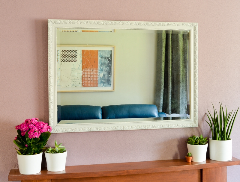 How to paint over a gold mirror frame with fusion mineral paint