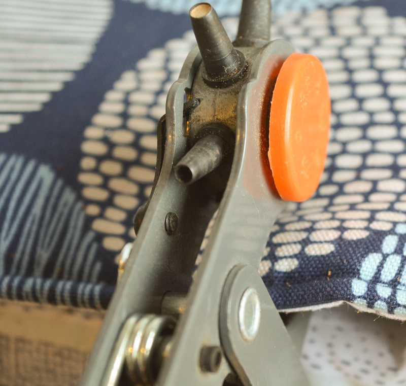 How to use a rivet gun on fabric new arrivals