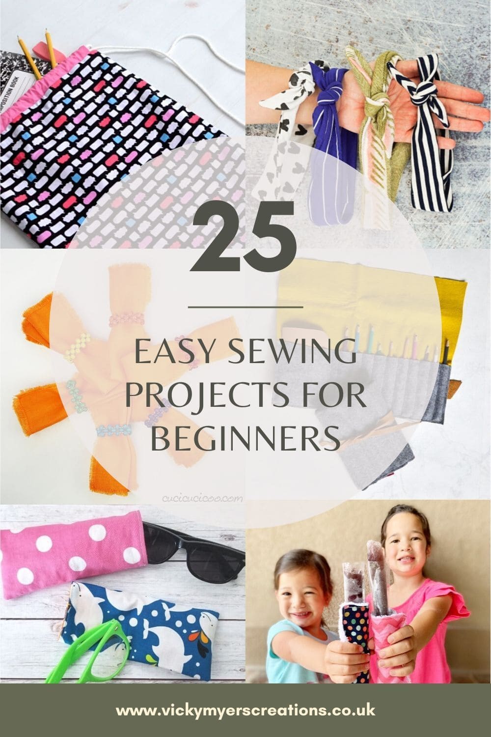 Fabulous range of easy sewing projects perfect for the beginner, let's get inspired, dust down out sewing machines and make something!